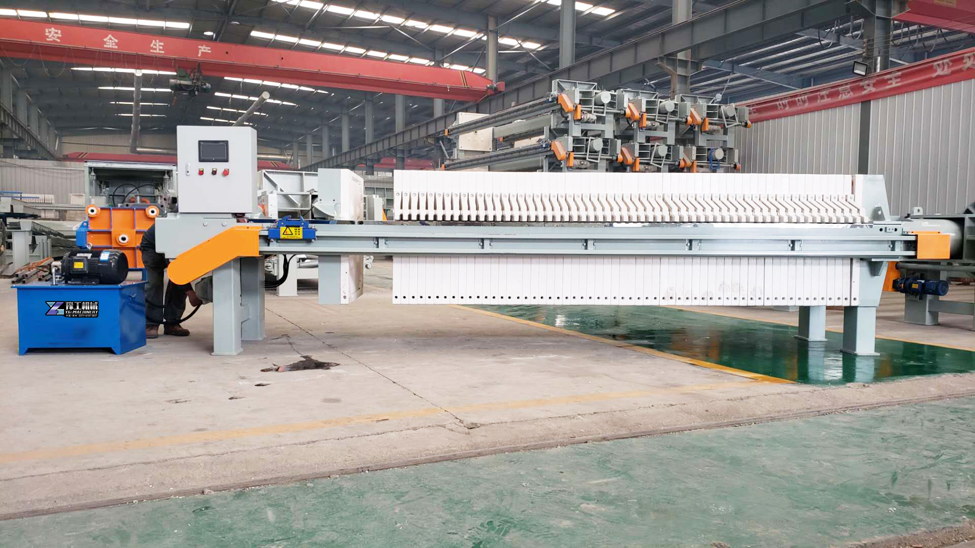 豫工板框压滤机φ1000型 豫工板框压滤机φ1000型